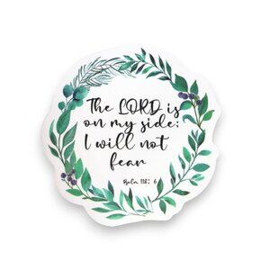 Sticker Bundles 12x$6 Religious Christian Bible Verse Psalm 118:6